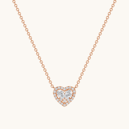 The Perfect Pear Diamond Heart Necklace - Happy Jewelers Fine Jewelry Lifetime Warranty