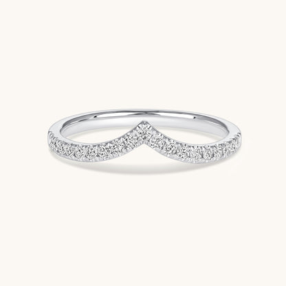 The Vivi Chevron Diamond Band
