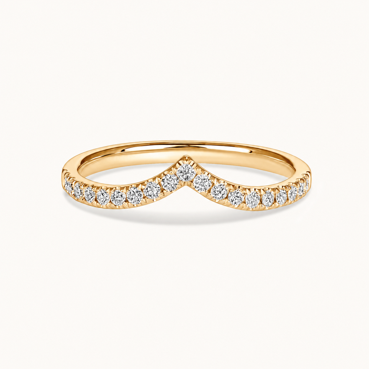 The Vivi Chevron Diamond Band