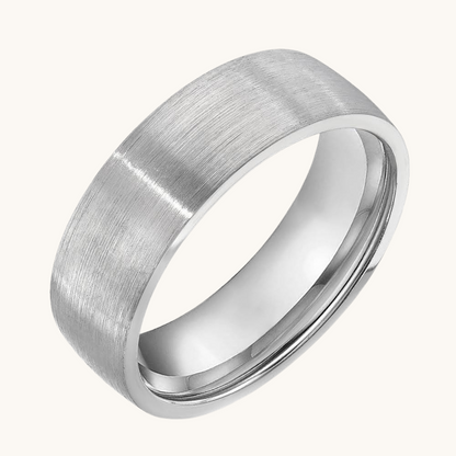 The Brushed Gold Wedding Band - Happy Jewelers Fine Jewelry Lifetime Warranty
