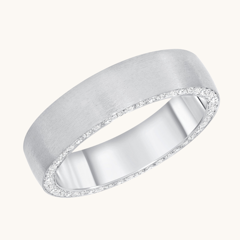 The Charles Diamond Band - Happy Jewelers Fine Jewelry Lifetime Warranty