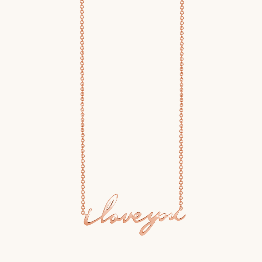 The 'I Love You' Necklace