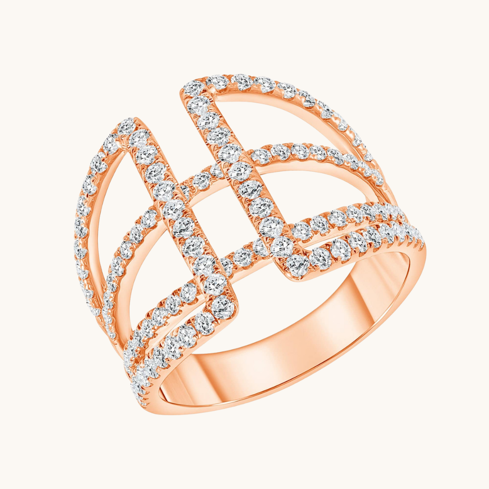 The Janice Diamond Cocktail Ring