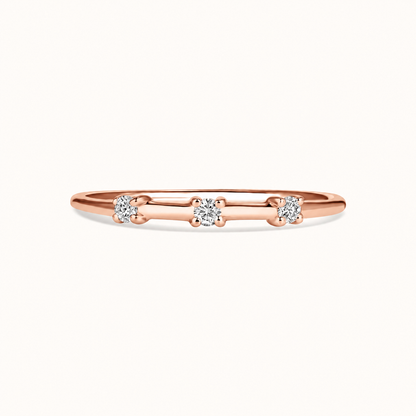 Un Deux Trois Diamond Ring