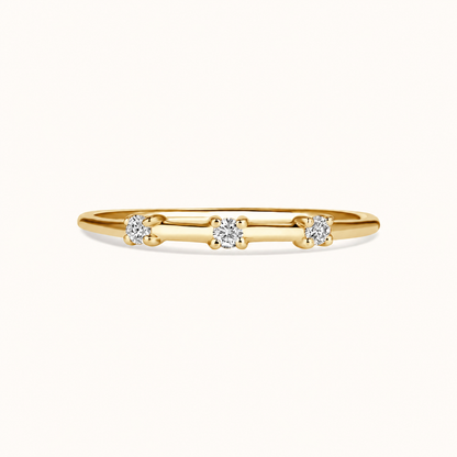 Un Deux Trois Diamond Ring