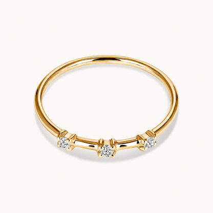 Un Deux Trois Diamond Ring