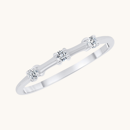 Un Deux Trois Diamond Ring - Happy Jewelers Fine Jewelry Lifetime Warranty