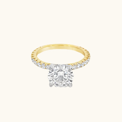 2.10 Round Lab Diamond Engagement Ring - Happy Jewelers Fine Jewelry Lifetime Warranty