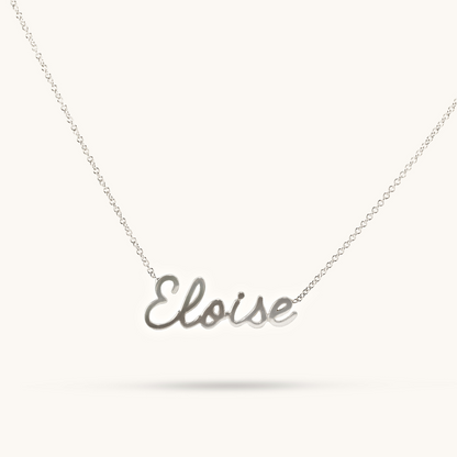 Classic Cursive Name Necklace - Happy Jewelers Fine Jewelry Lifetime Warranty