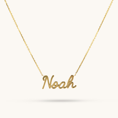 Classic Cursive Name Necklace - Happy Jewelers Fine Jewelry Lifetime Warranty