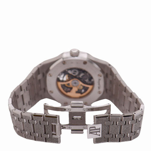 NEW! Audemars Piguet Men's Royal Oak White Gold Diamond