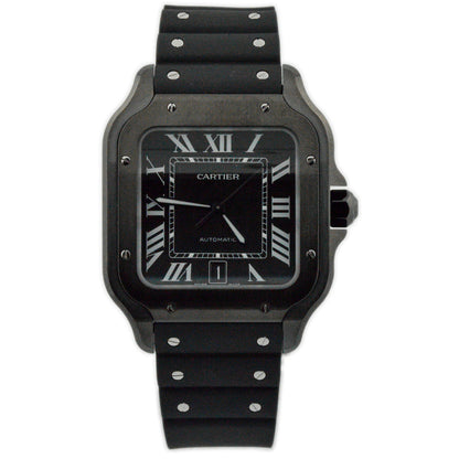 Cartier Santos 40mm Black Dial Watch Ref# WSSA0039 - Happy Jewelers Fine Jewelry Lifetime Warranty