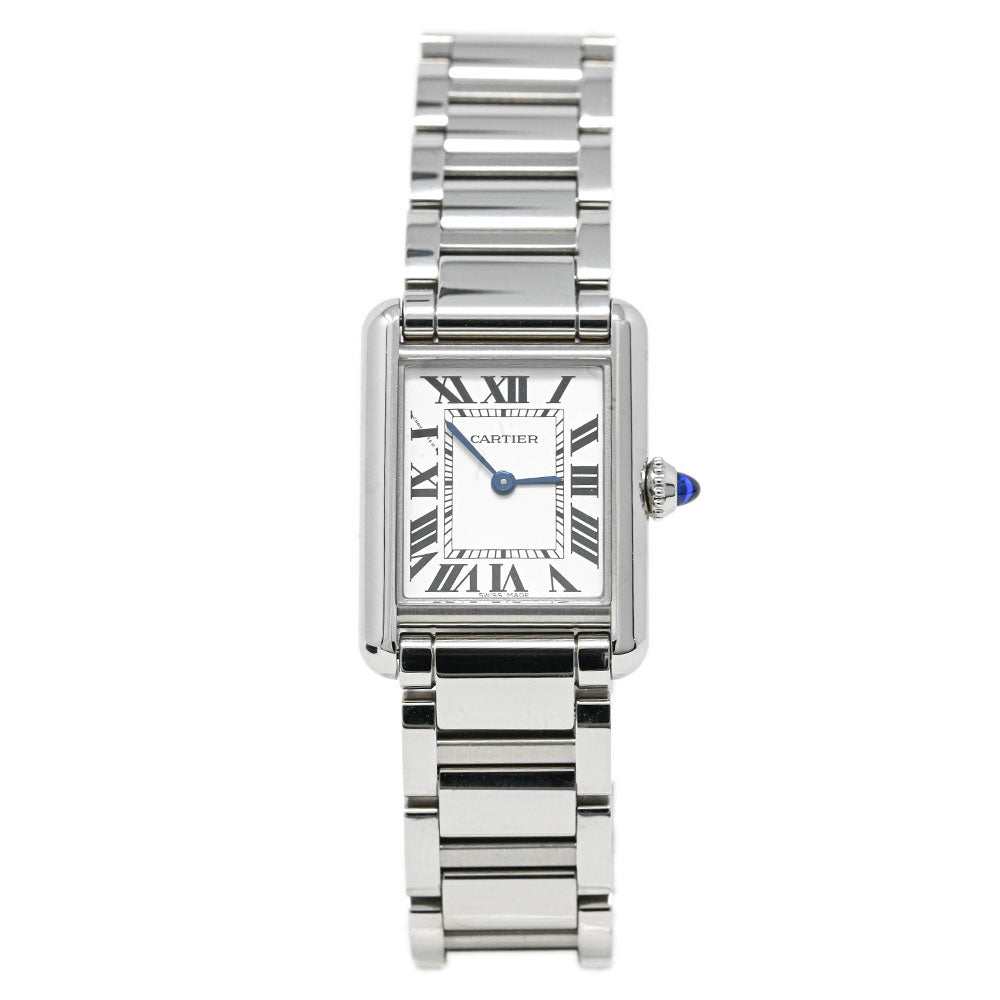 Cartier Tank 22mm White Dial Watch Ref# WSTA0051 - Happy Jewelers Fine Jewelry Lifetime Warranty