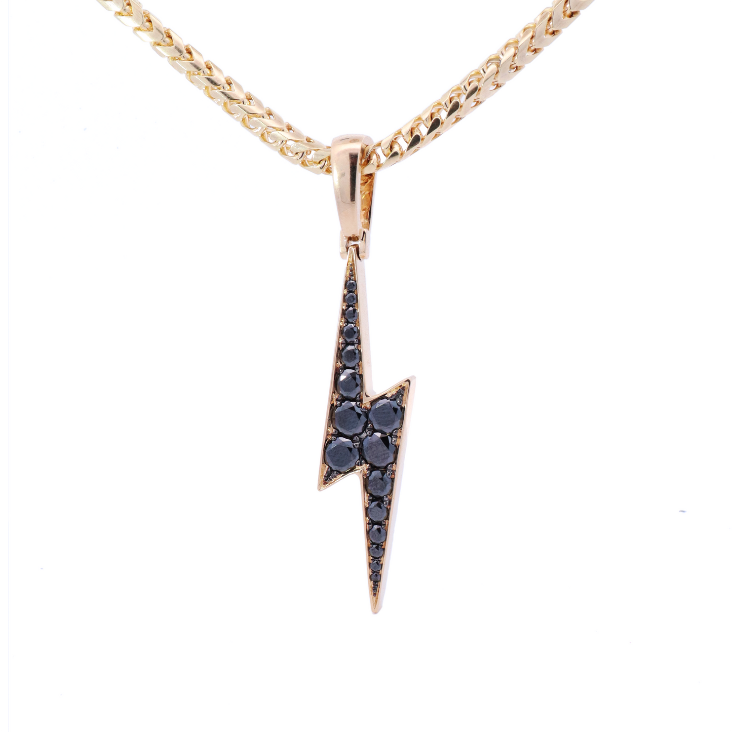 Lightning bolt 2025 diamond necklace