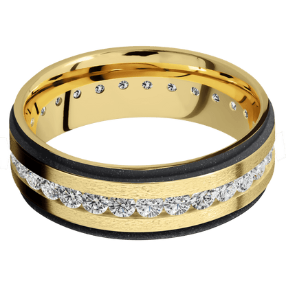 18K Yellow Gold + Stone , Polish Finish - Happy Jewelers Fine Jewelry Lifetime Warranty