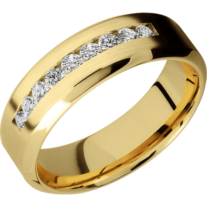 14K Yellow Gold + Satin , Polish Finish - Happy Jewelers Fine Jewelry Lifetime Warranty