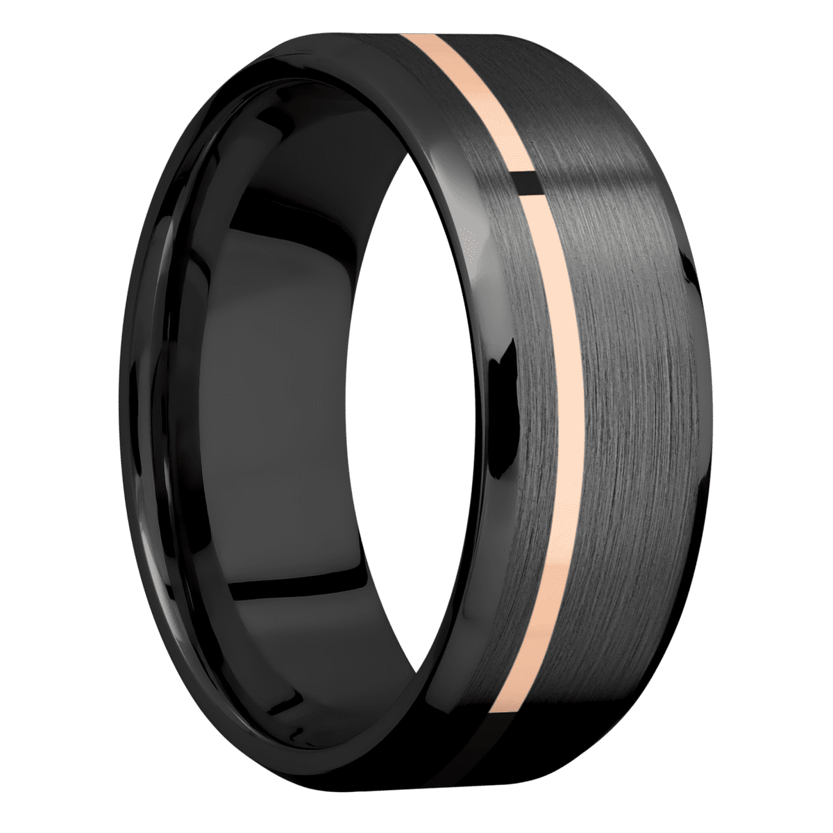 Zirconium + Satin , Polish Finish - Happy Jewelers Fine Jewelry Lifetime Warranty