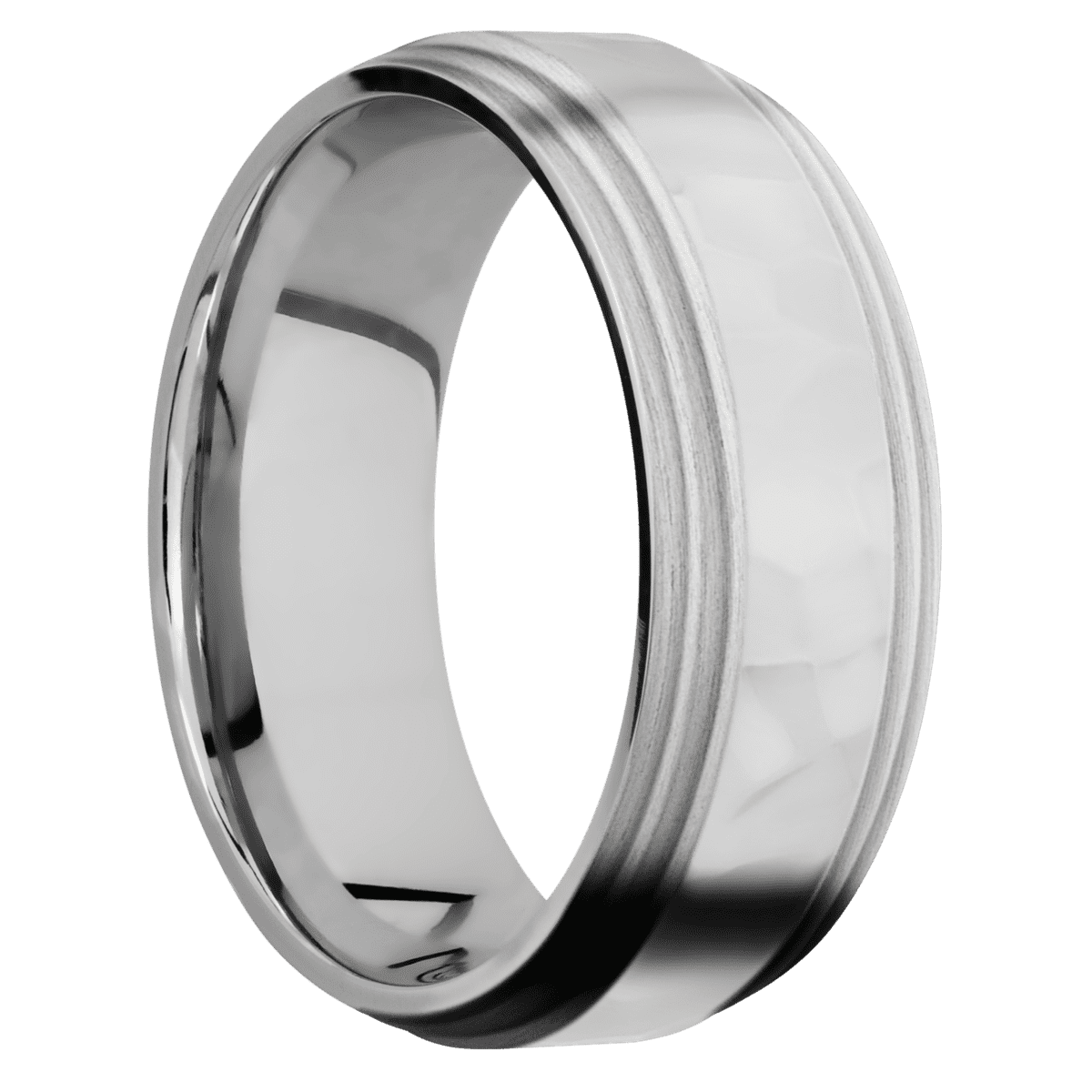 10K White Gold + Rockpolish , Satin Finish - Happy Jewelers Fine Jewelry Lifetime Warranty