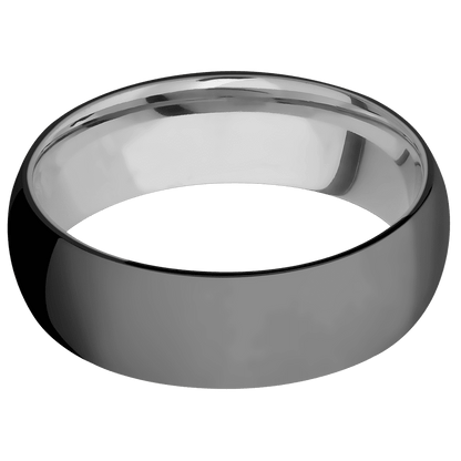 Zirconium + Polish Finish + Titanium - Happy Jewelers Fine Jewelry Lifetime Warranty