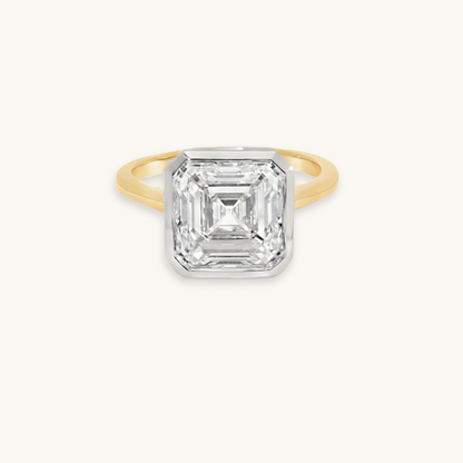 5.06 Asscher Lab Diamond Engagement Ring - Happy Jewelers Fine Jewelry Lifetime Warranty
