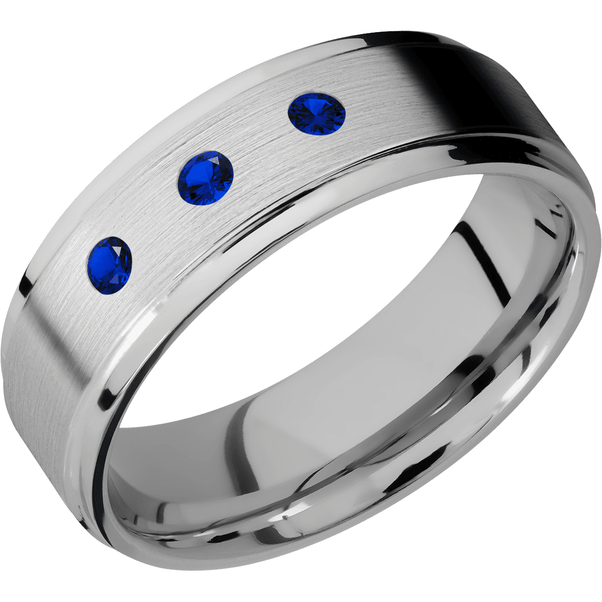 Titanium + Satin , Polish Finish - Happy Jewelers Fine Jewelry Lifetime Warranty