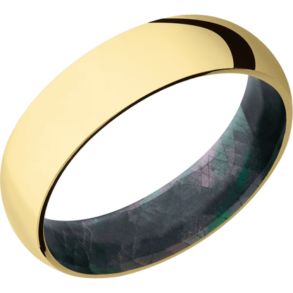 14K Yellow Gold + Polish Finish + Black Mother of Pearl - Happy Jewelers Fine Jewelry Lifetime Warranty