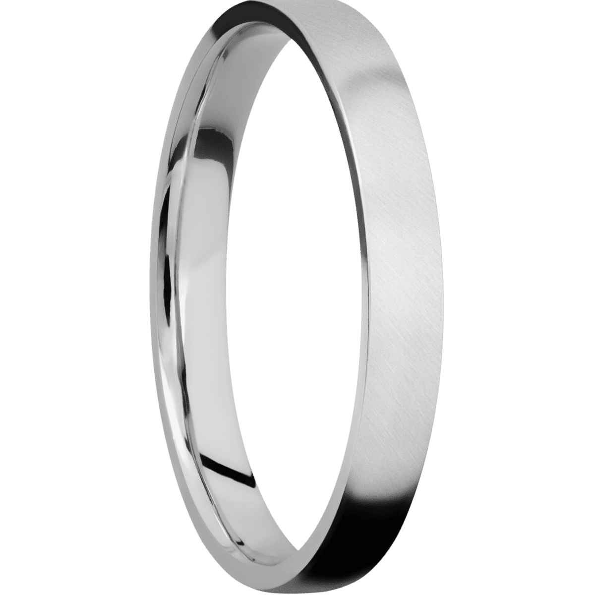 18K White Gold + Anglesatin Finish - Happy Jewelers Fine Jewelry Lifetime Warranty