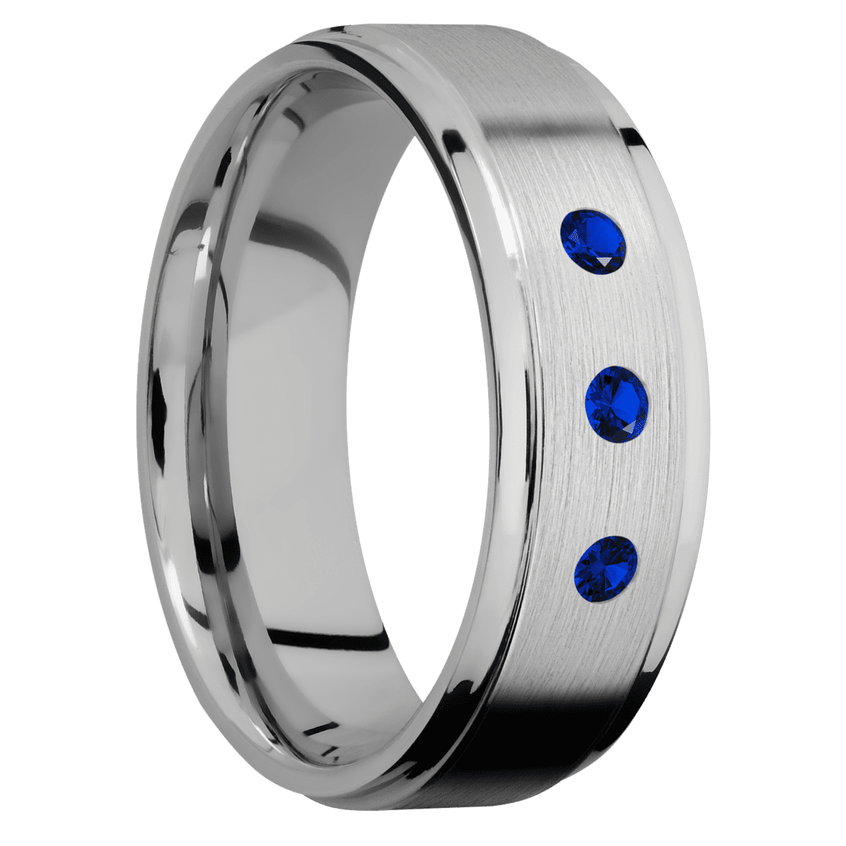Titanium + Satin , Polish Finish - Happy Jewelers Fine Jewelry Lifetime Warranty