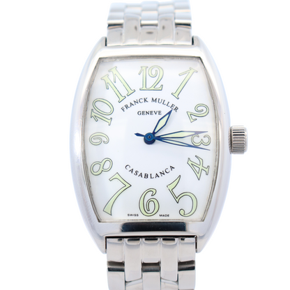 Franck Muller Casablanca 31mm White Dial Watch Ref# 2852 - Happy Jewelers Fine Jewelry Lifetime Warranty