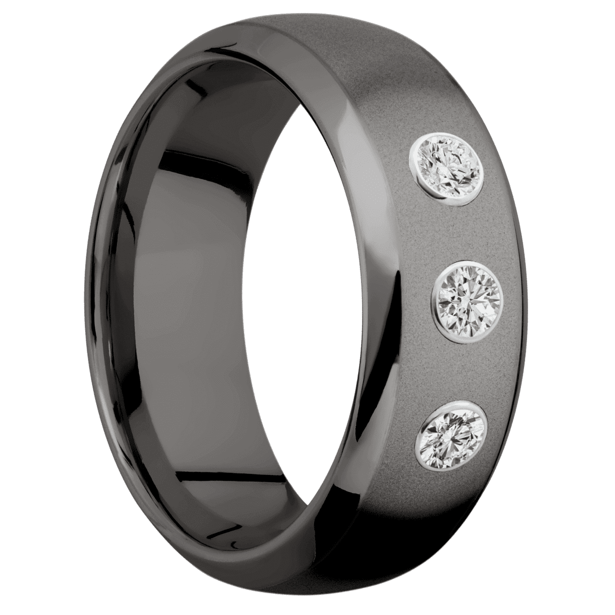 Tantalum Noir + Bead , Polish Finish - Happy Jewelers Fine Jewelry Lifetime Warranty