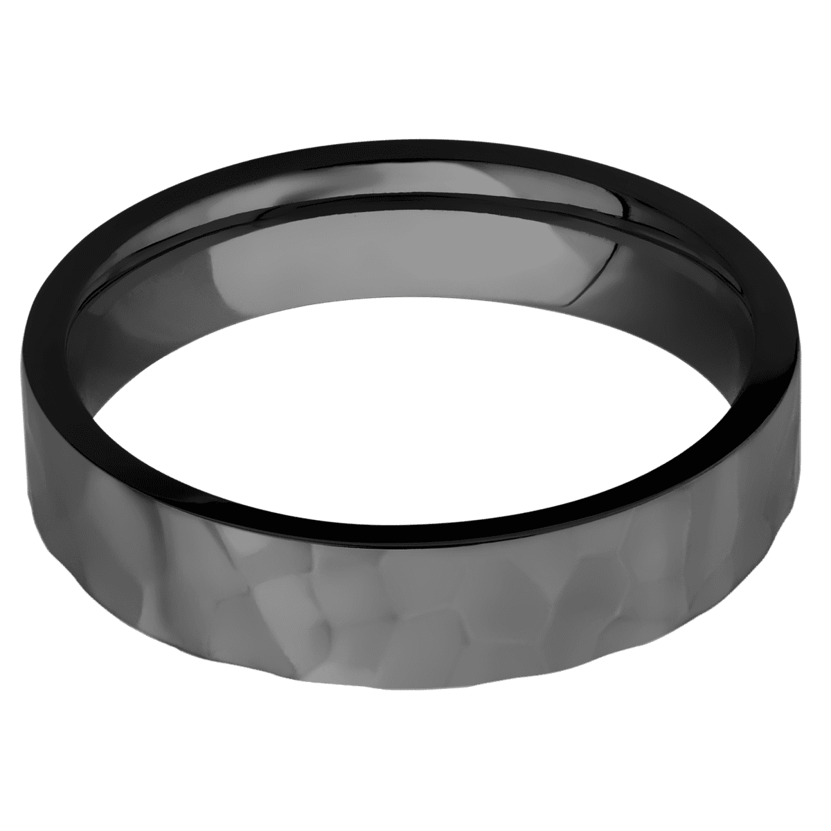 Zirconium + Rockpolish Finish - Happy Jewelers Fine Jewelry Lifetime Warranty