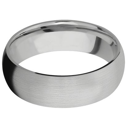 Titanium + Satin , Polish Finish - Happy Jewelers Fine Jewelry Lifetime Warranty