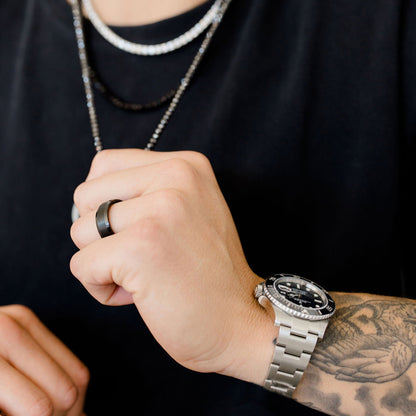 Black Tungsten Band - Happy Jewelers Fine Jewelry Lifetime Warranty