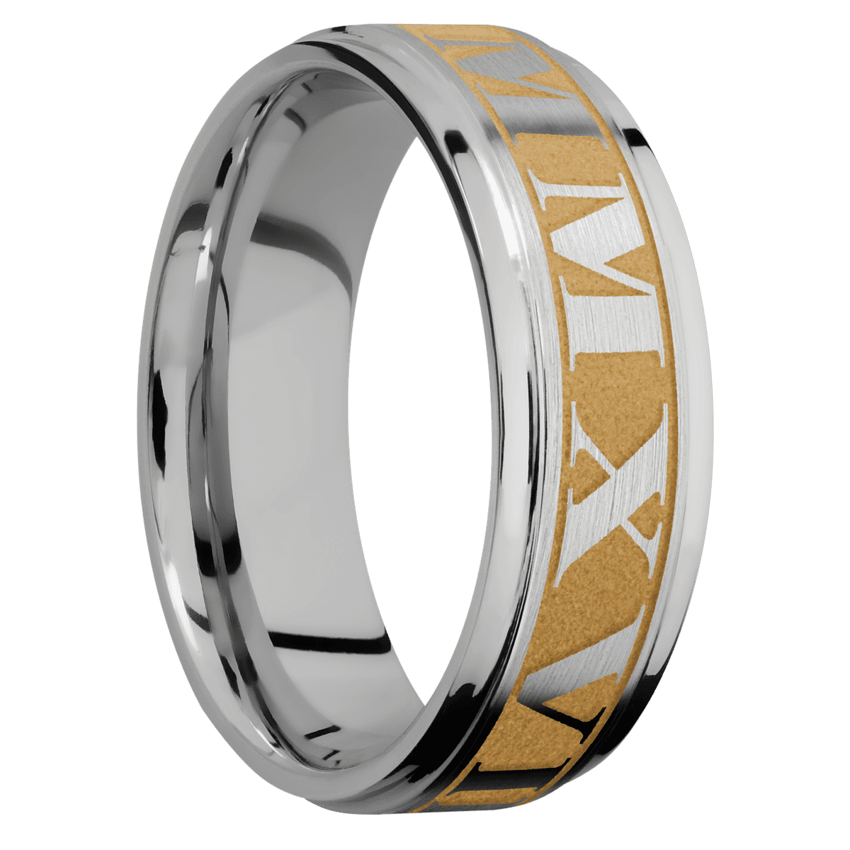 Titanium + Satin , Polish Finish - Happy Jewelers Fine Jewelry Lifetime Warranty