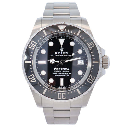 Rolex Sea-Dweller 44mm Black Dial Watch Ref# 136660 - Happy Jewelers Fine Jewelry Lifetime Warranty