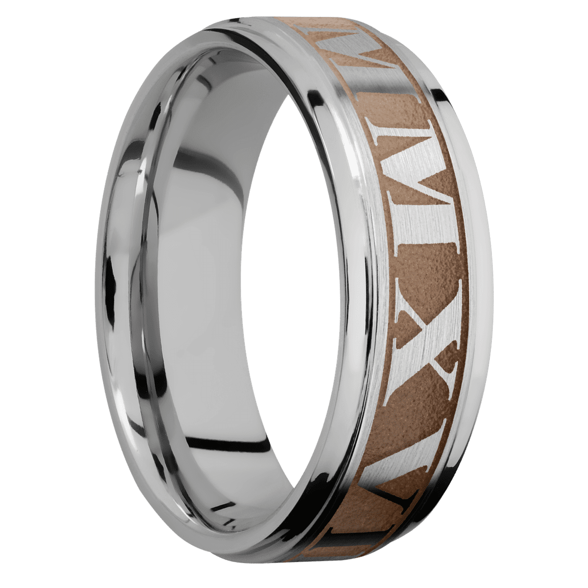 Titanium + Satin , Polish Finish - Happy Jewelers Fine Jewelry Lifetime Warranty