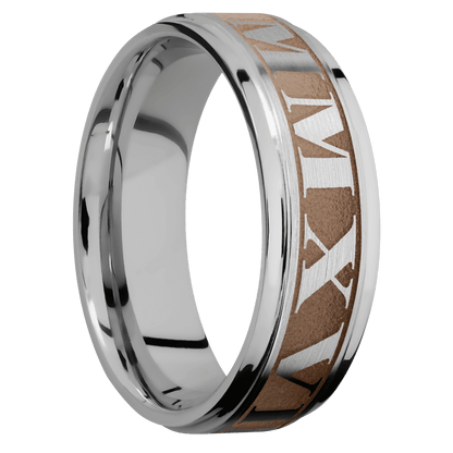 Titanium + Satin , Polish Finish - Happy Jewelers Fine Jewelry Lifetime Warranty