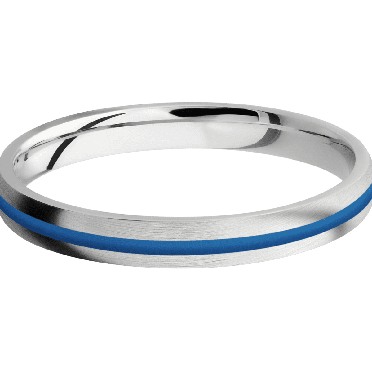 Titanium + Satin Finish - Happy Jewelers Fine Jewelry Lifetime Warranty
