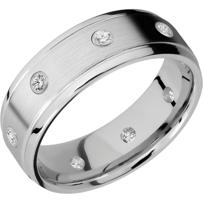 Platinum + Satin , Polish Finish - Happy Jewelers Fine Jewelry Lifetime Warranty