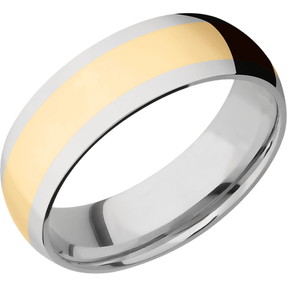 14K White Gold + Polish Finish