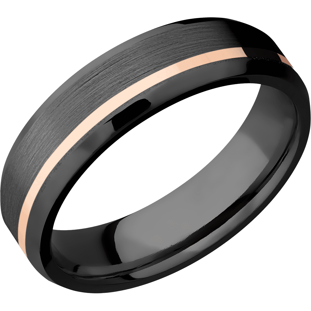 Zirconium + Satin , Polish Finish - Happy Jewelers Fine Jewelry Lifetime Warranty