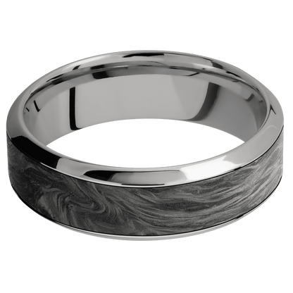Titanium + Polish , Polish Finish - Happy Jewelers Fine Jewelry Lifetime Warranty