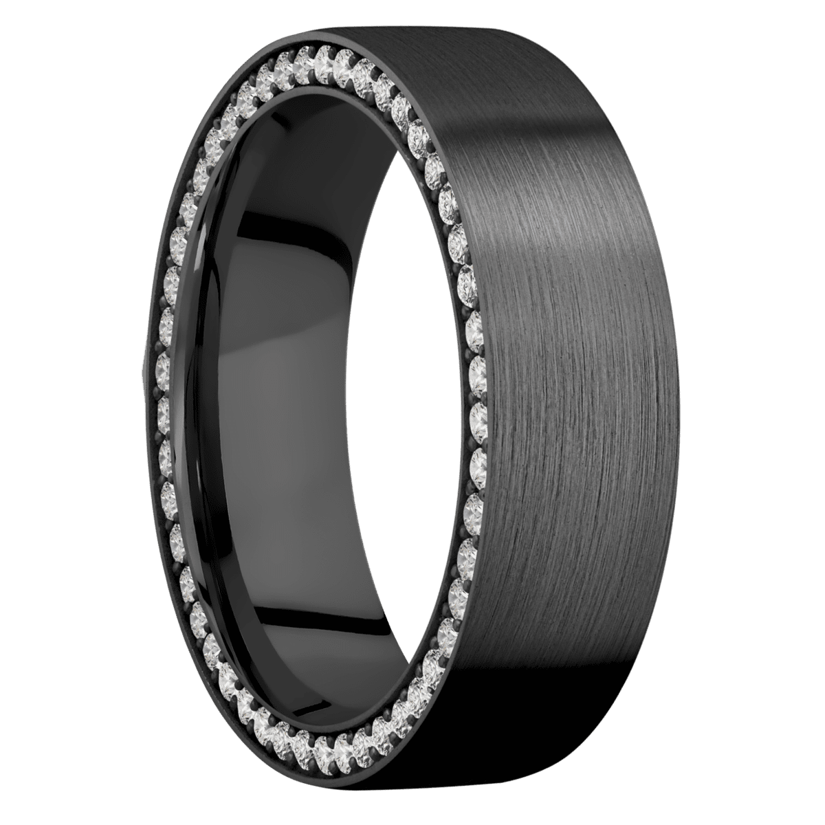 Zirconium + Satin Finish - Happy Jewelers Fine Jewelry Lifetime Warranty