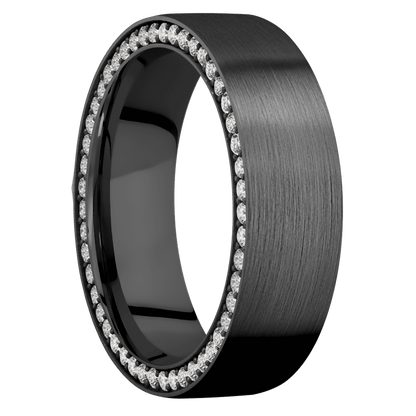 Zirconium + Satin Finish - Happy Jewelers Fine Jewelry Lifetime Warranty