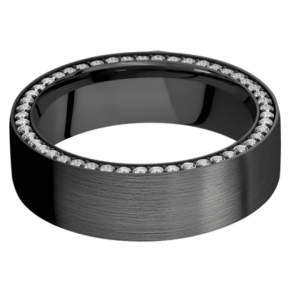 Zirconium + Satin Finish - Happy Jewelers Fine Jewelry Lifetime Warranty