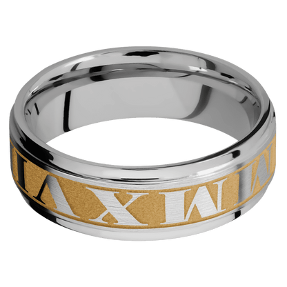Titanium + Satin , Polish Finish - Happy Jewelers Fine Jewelry Lifetime Warranty