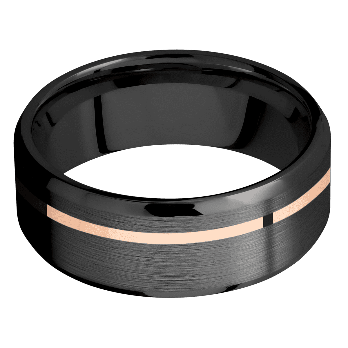 Zirconium + Satin , Polish Finish - Happy Jewelers Fine Jewelry Lifetime Warranty