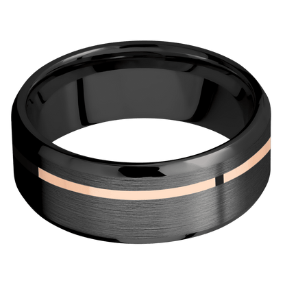 Zirconium + Satin , Polish Finish - Happy Jewelers Fine Jewelry Lifetime Warranty