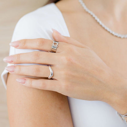 Solid Gold Motion Ring - Happy Jewelers Fine Jewelry Lifetime Warranty