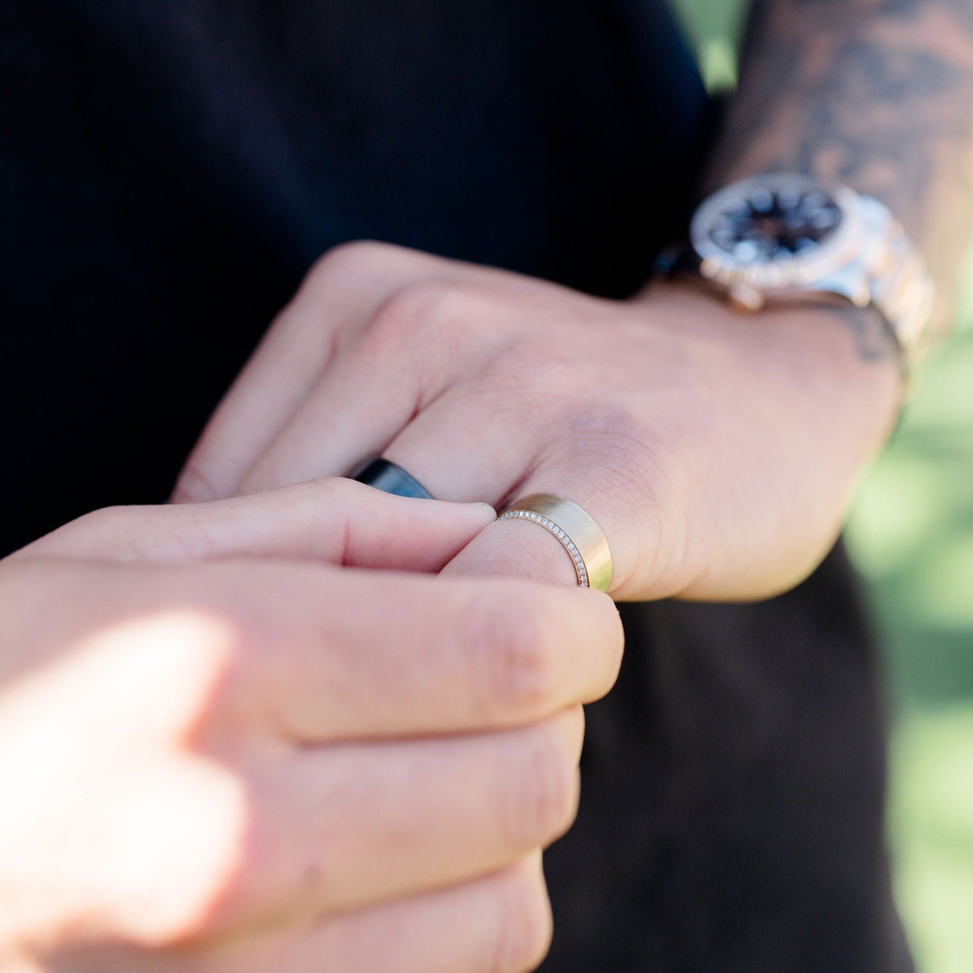 The Charles Diamond Band - Happy Jewelers Fine Jewelry Lifetime Warranty